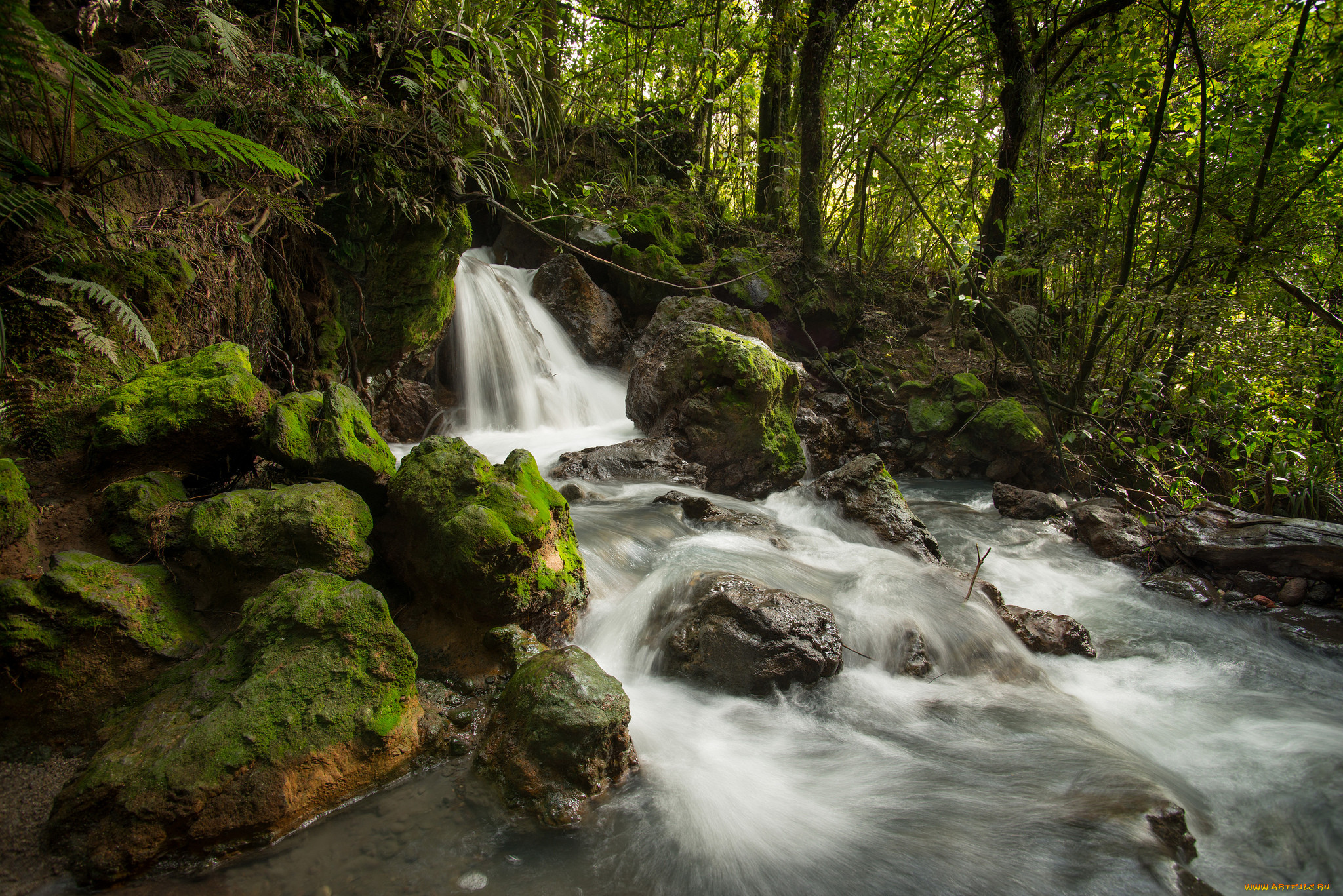 ketetahi, stream, tongariro, national, park, new, zealand, , , , , , , , , 